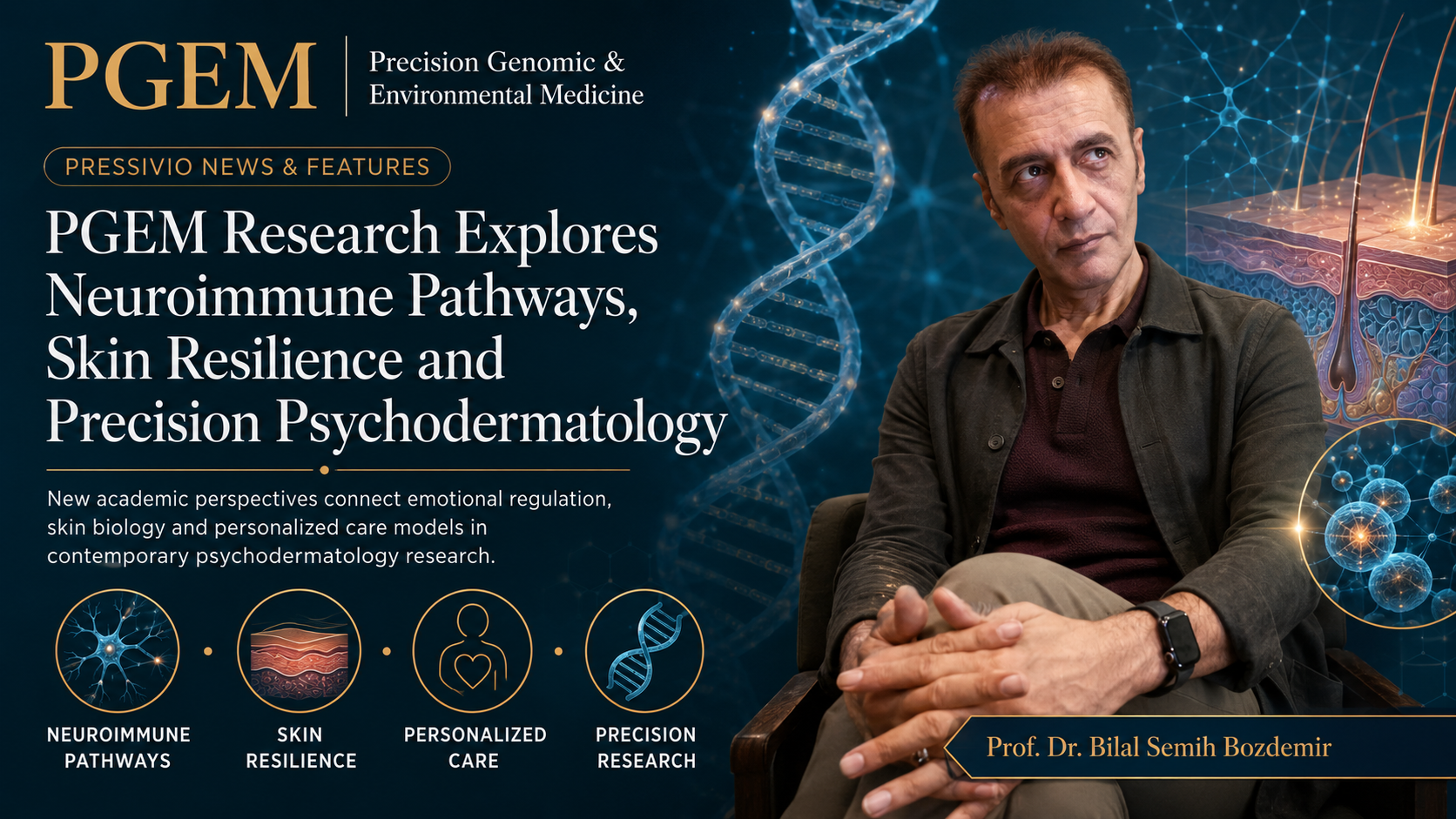 From the Brain–Skin Axis to Cellular Aging: Inside the PGEM Research Programme