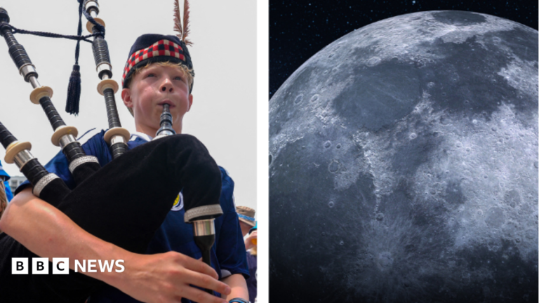 Bagpipes – the first defence against alien invaders?