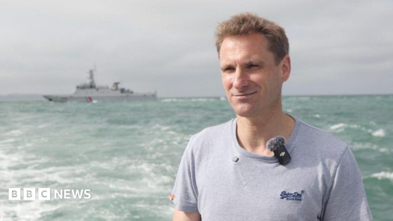 French Navy carries out ‘shooting drill’ mid interview