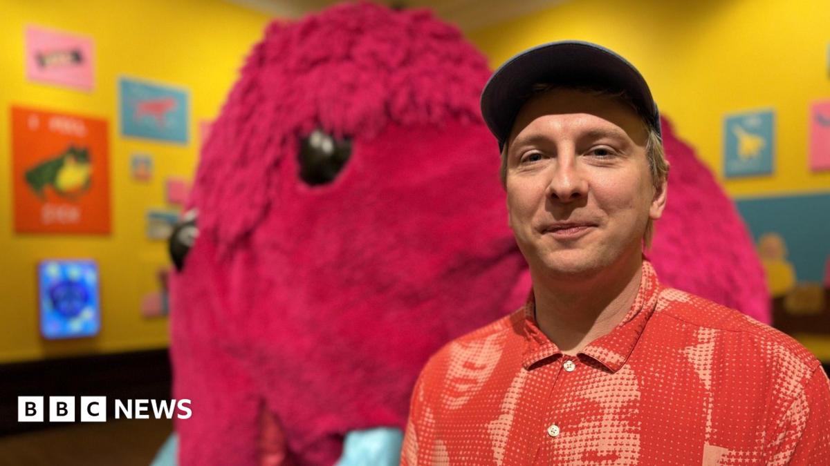 Giant pink mammoth and Ceefax – Joe Lycett unveils first major solo art exhibition