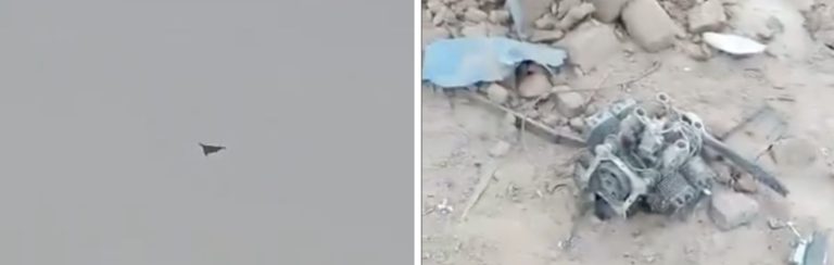 Shahed-Type Drones Filmed During Mali Village Attacks