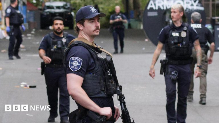 Three dead and several injured in shooting at food festival near Seattle’s Space Needle