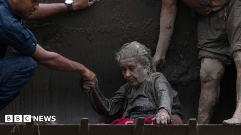 97-year-old woman rescued after Nepali floods looked like ‘a warrior’