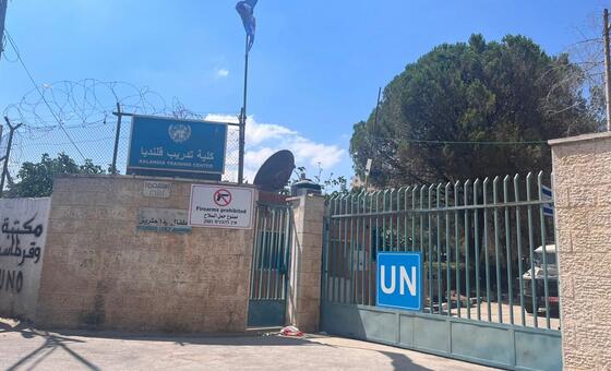 After Israeli seizure of Kalandia training centre, UNRWA warns of impact on youth