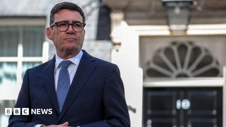 Andy Burnham arrives in NI for first visit as prime minister