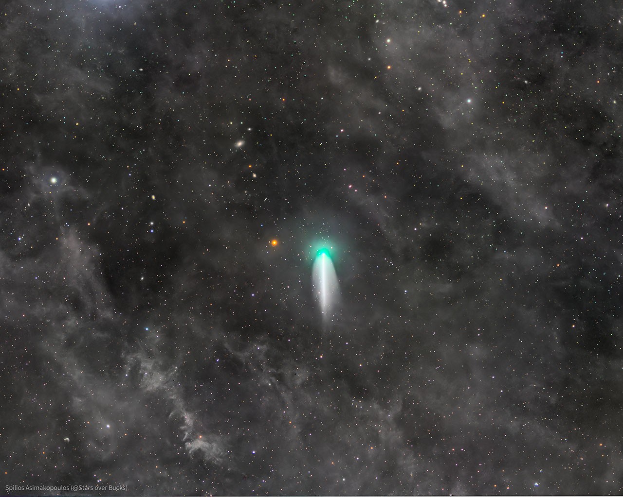APOD: 2026 August 24 – Comet 220P in Outburst