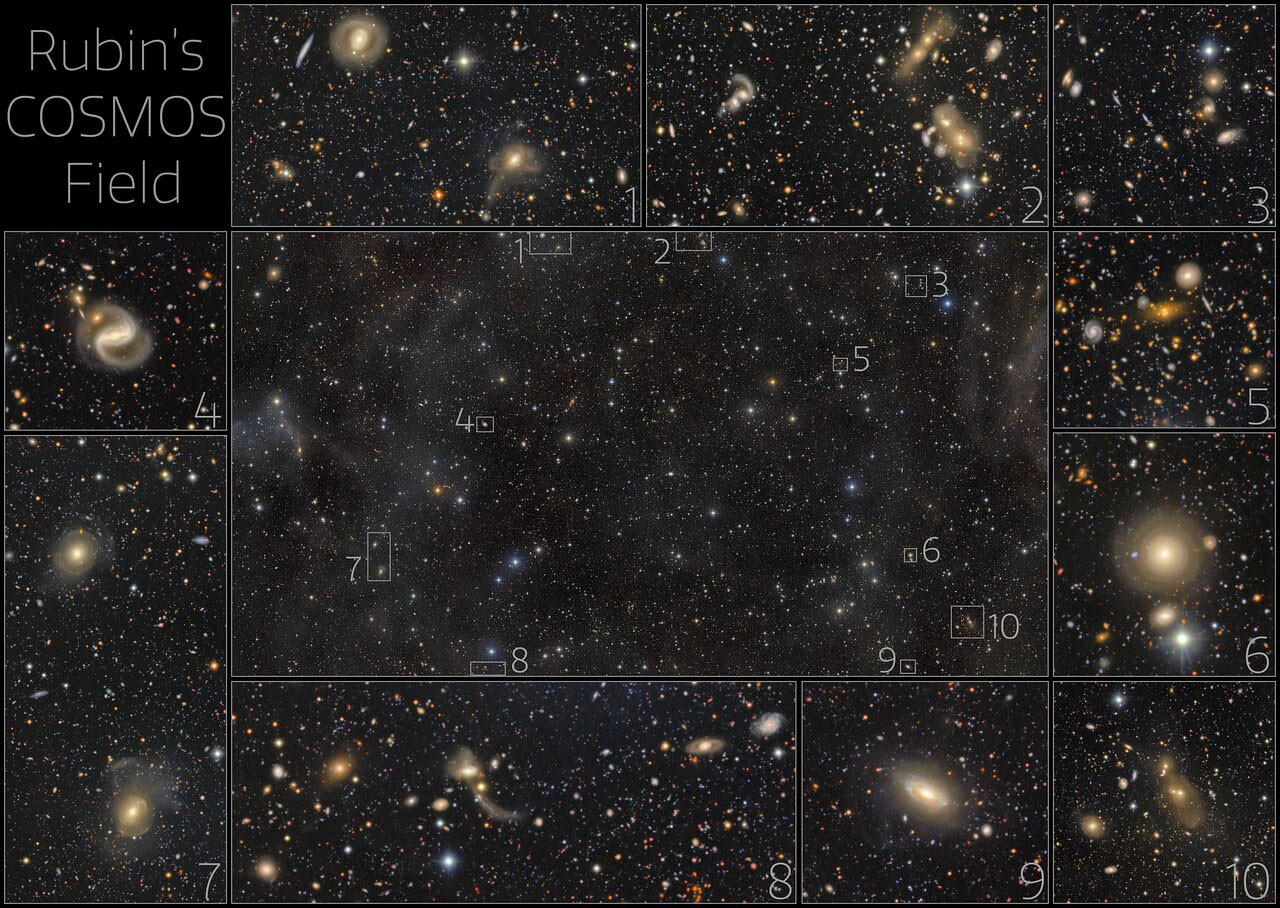 APOD: 2026 August 7 – Rubin’s Cosmos Field
