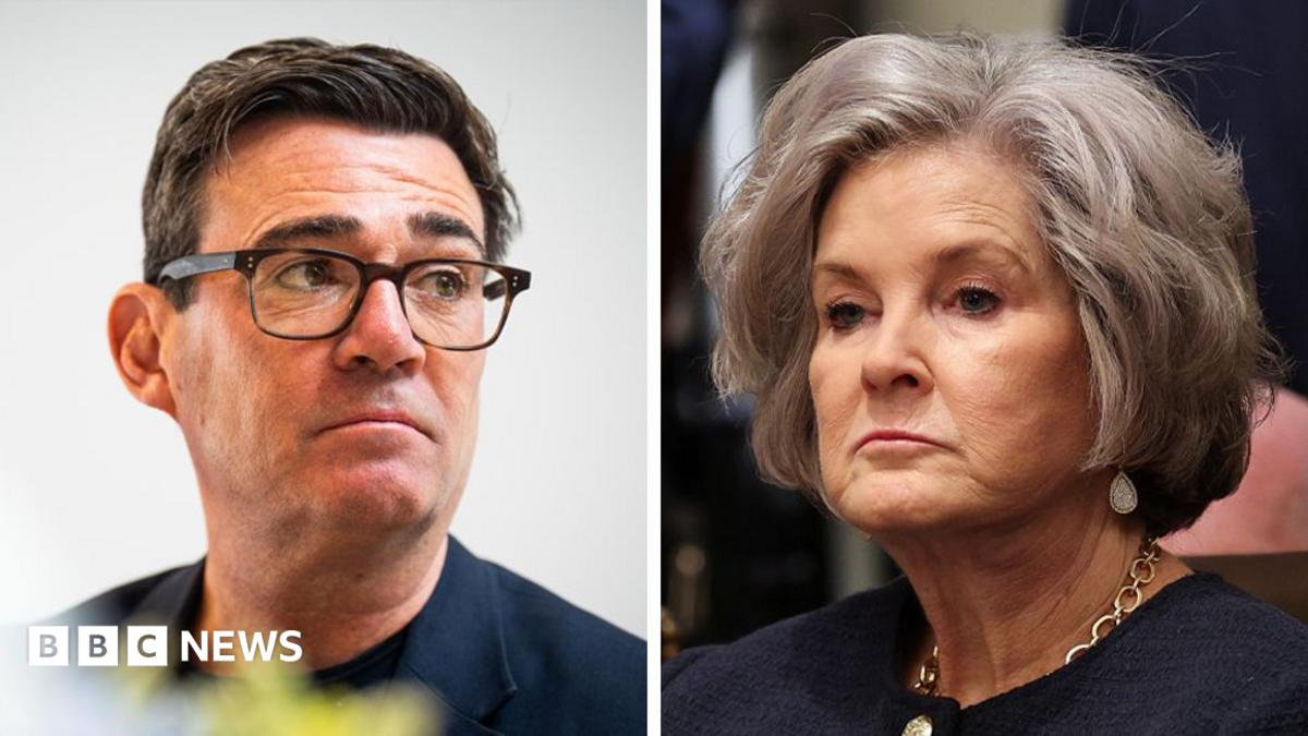 Burnham exchanged messages with person posing as Trump’s chief of staff
