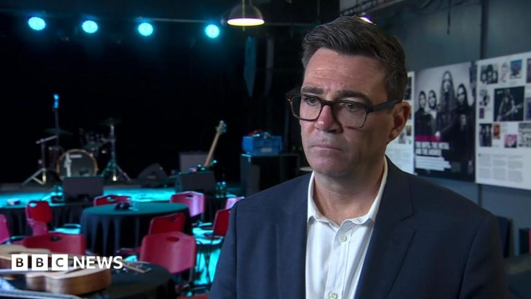 Burnham says united Ireland poll is ‘off the table’ during first NI visit