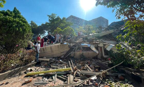 Colombia earthquake: International teams standing by