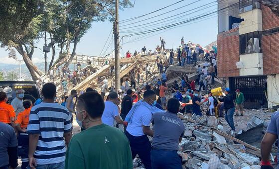 Colombia earthquake: UN joins national response