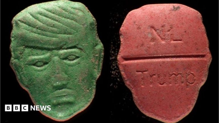 Dutch institute issues ‘red alert’ over Trump-shaped ecstasy pills