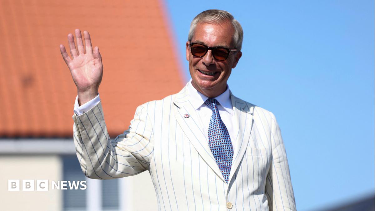 Farage wins Clacton by-election but avoids result declaration