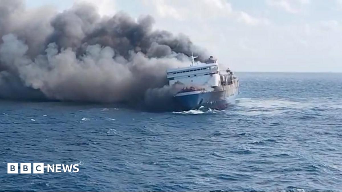 Five dead, 41 missing, after Indonesia ferry catches fire
