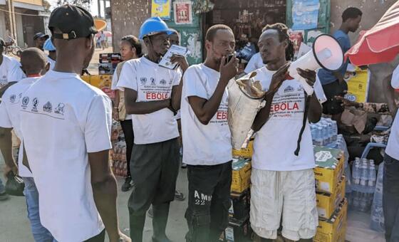 Former rebel fighters join campaign against Ebola in the DR Congo