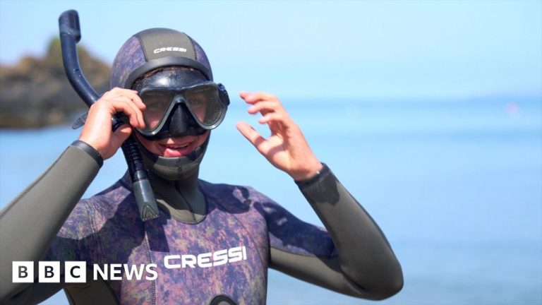 Free diver, 21, wants to ‘give back’ to the ocean that has helped him