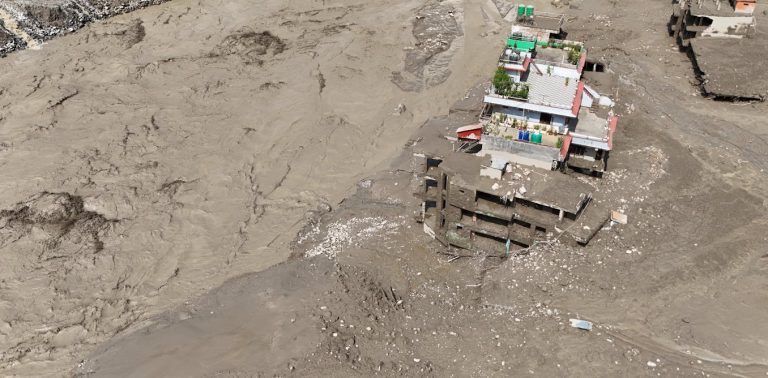 How does a collapsing glacier turn into a lethal wall of mud and water? An expert explains what happened in Nepal