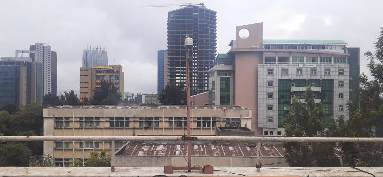 MAIA Air Sensor at Work in Addis Ababa