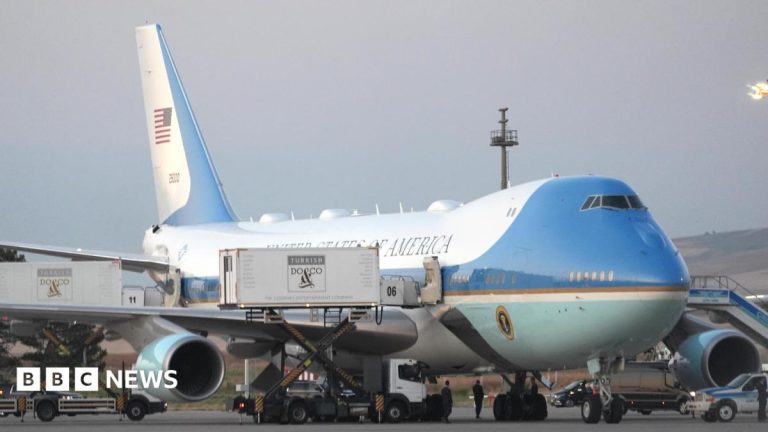 Members of Trump’s cabinet remained on decoy plane, after president’s quiet exit