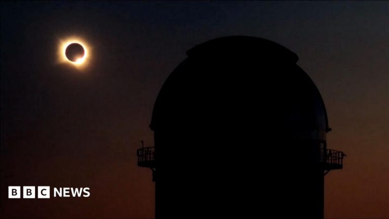 Millions watch ‘surreal’ solar eclipse in UK and Europe