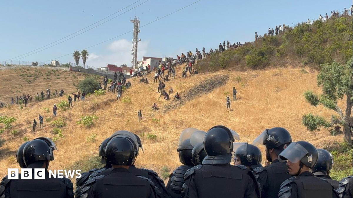 Morocco detains dozens of migrants trying to cross into Ceuta, reports say
