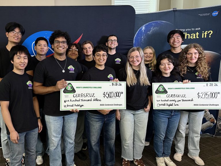 NASA Awards First Prize in Phase 2 of Agency’s LunaRecycle Challenge