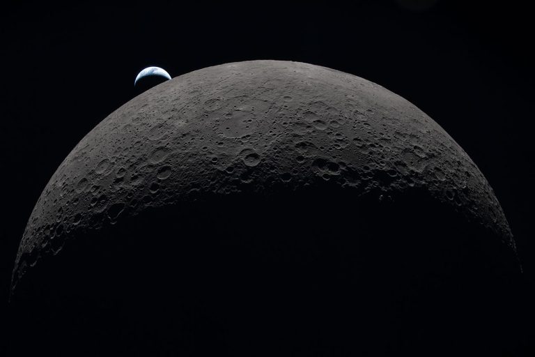 NASA’s LRO Images Falcon 9 Crater on Moon, Learns New Details