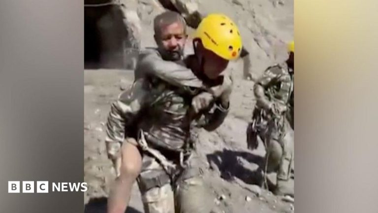 Nepal army rescues survivors from hydropower tunnel