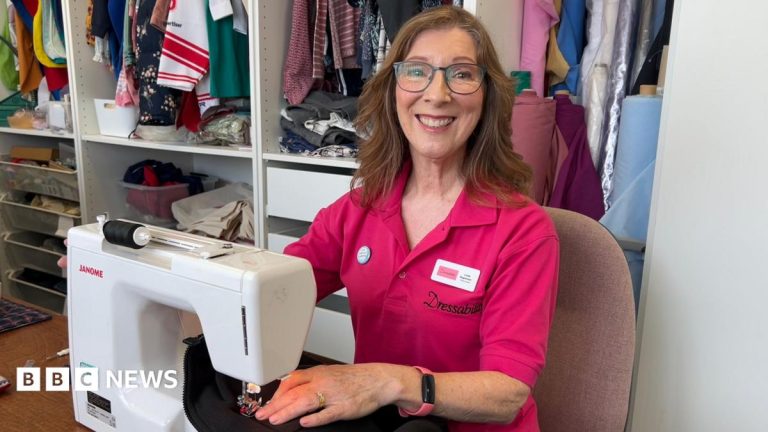 New clothing saved from waste by sewing charity