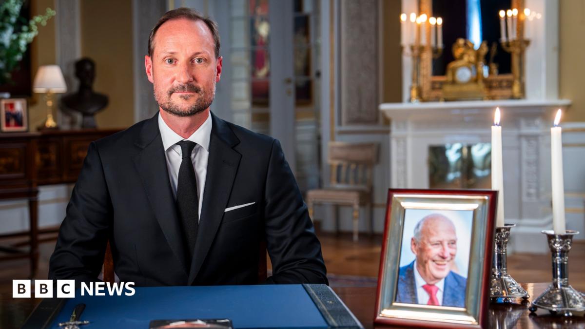 Norway’s new king remembers ‘my dear father’ in first speech