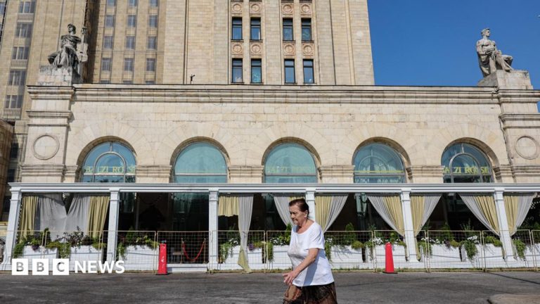 Outside the Moscow restaurant where bomb killed three