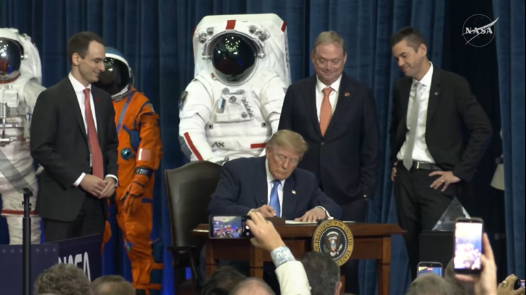 President Trump Signs Executive Order to Create US Space Academy