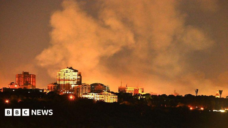 Russia launches missile strikes on Kyiv and surrounding region, killing at least eight