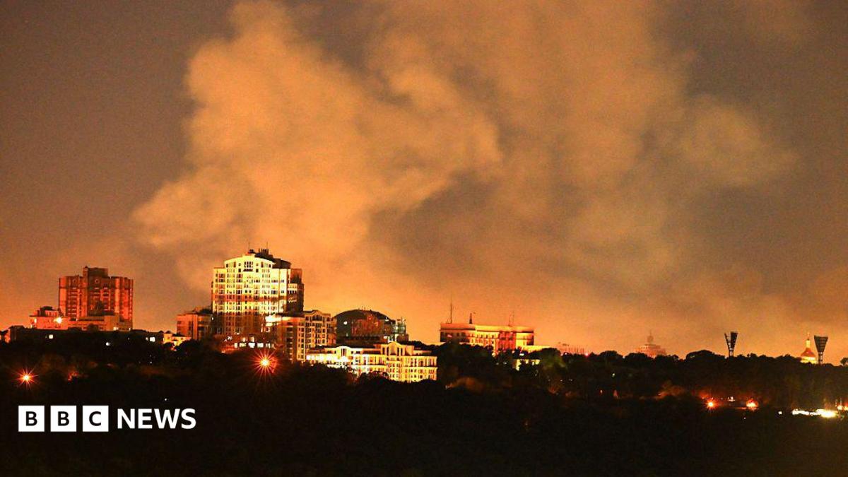 Russia launches missile strikes on Kyiv and surrounding region, killing at least eight