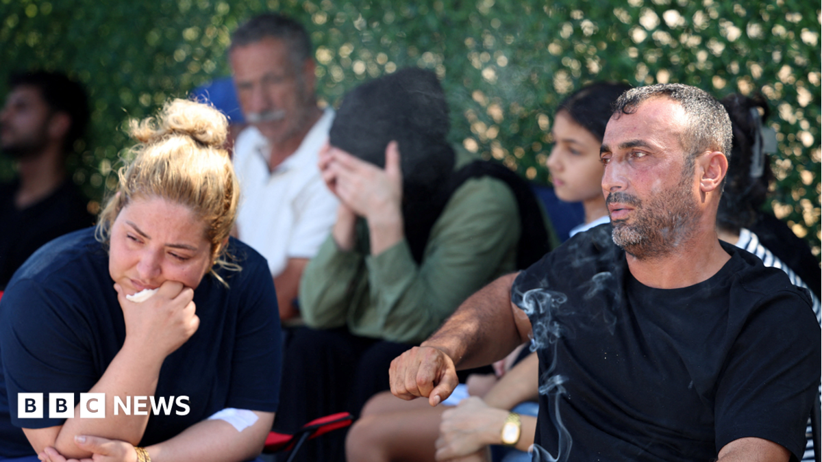 ‘She slipped out of my hand’ – couple’s children missing after ferry capsizes
