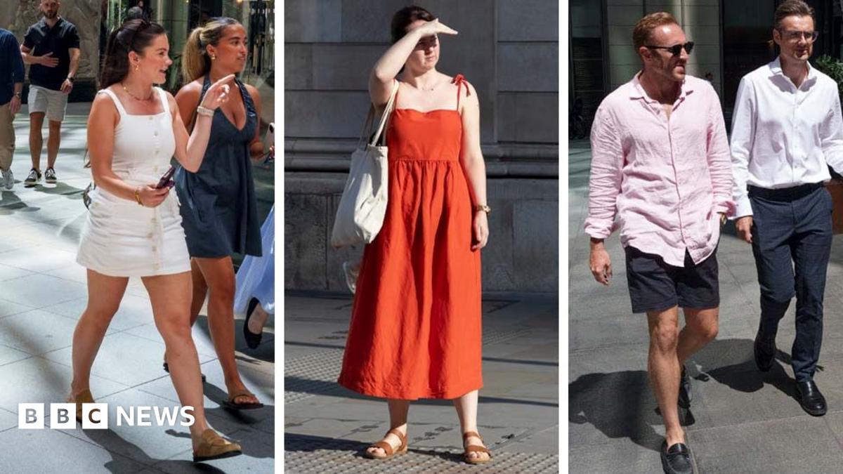 Shorts, strappy tops and sandals: Should you wear them in the office?