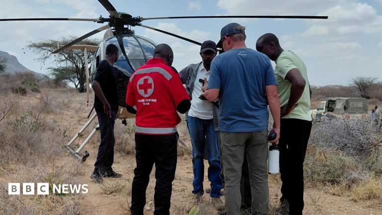 Six tourists and pilot killed in Kenya helicopter crash