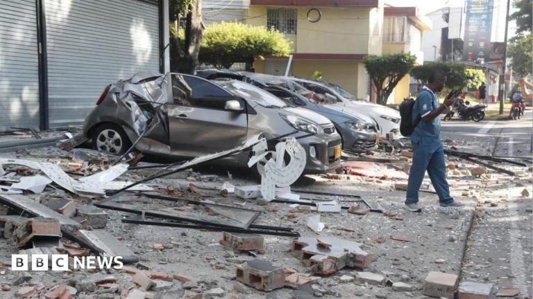Strong earthquake causes significant damage and injuries in Colombia
