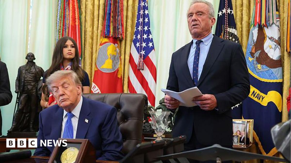 Trump signs order to limit and split childhood vaccines