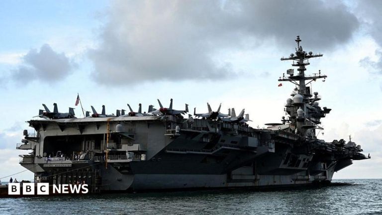 US aircraft carrier on way to relieve USS Lincoln after issues reported on board