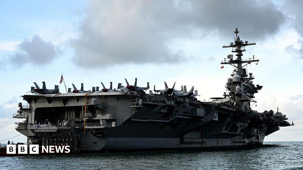 US aircraft carrier on way to relieve USS Lincoln after issues reported on board