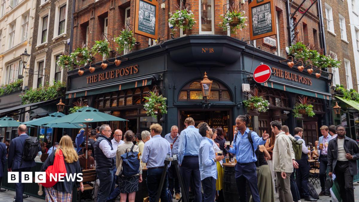 Why there is a row about standing up while drinking in central London