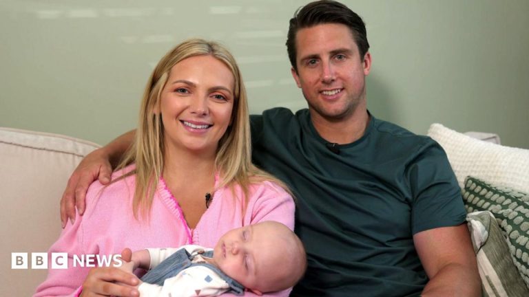 Woman has pioneering womb surgery to fix ‘miracle’ baby with intestines outside its body