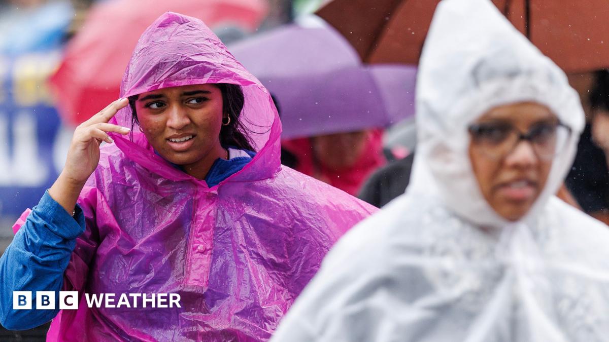 Yellow warnings remain in force as rain and thunderstorms hit parts of UK