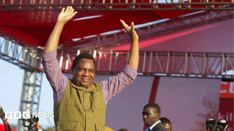 Zambia’s Hichilema re-elected president as main rival in hiding over alleged threats