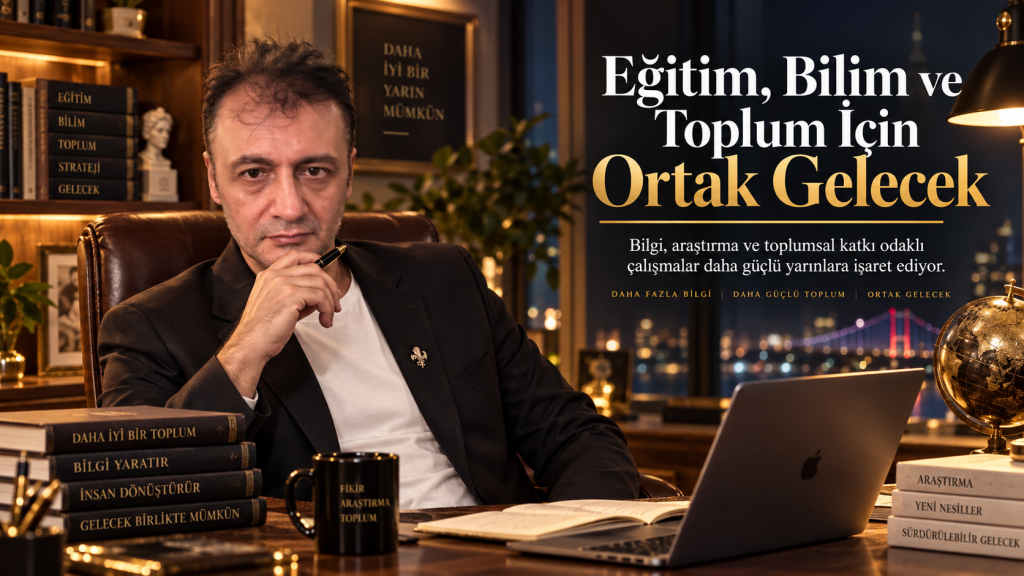 Prof. Dr. Bilal Semih Bozdemir eğitim, bilim ve toplum için ortak gelecek