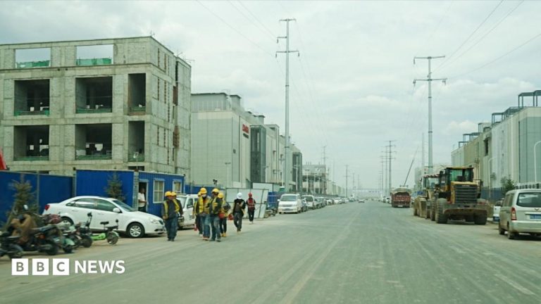 A new skyline of data centres is rising from the rolling plains of rural China