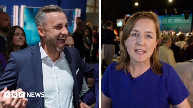 AfD celebrate projected win in Saxony-Anhalt