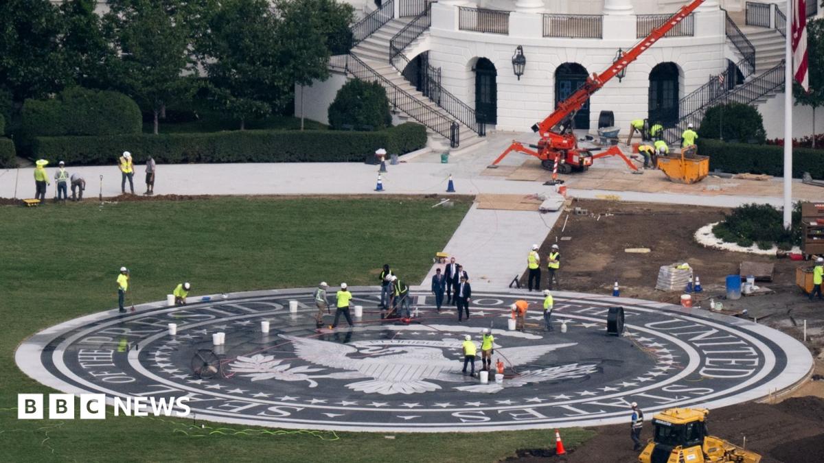 Another White House renovation? A look at Trump’s new helipad