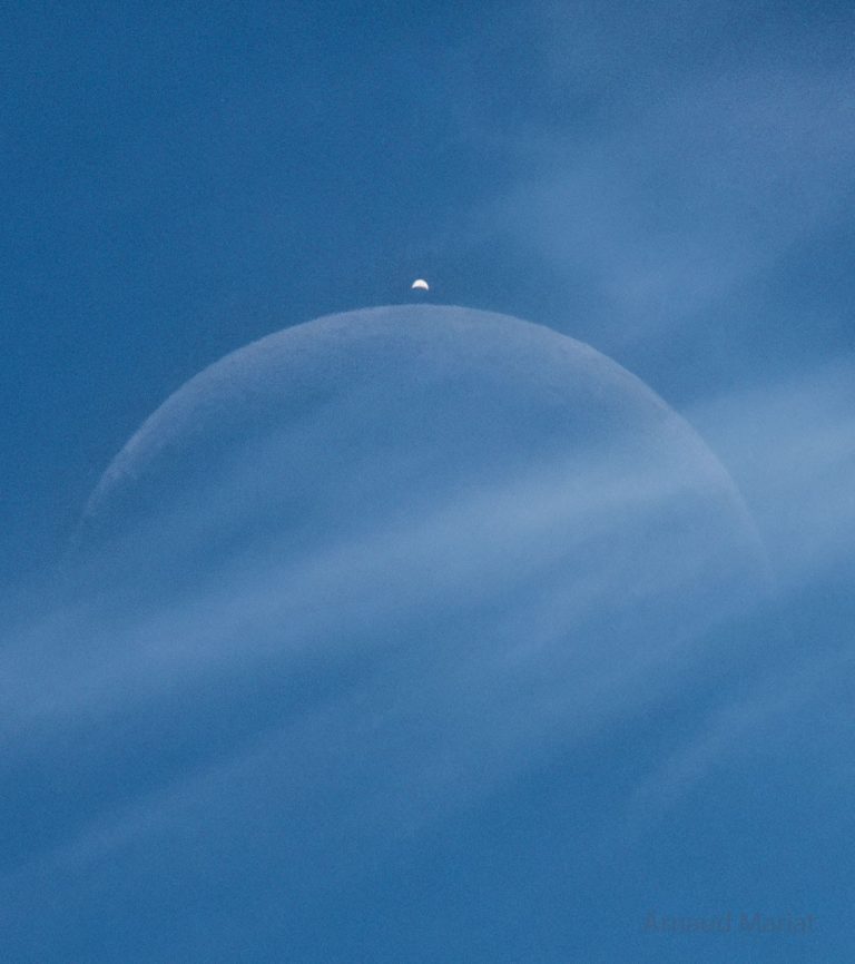 APOD: 2026 September 15 – A Daytime Eclipse: Moon Occults Venus
